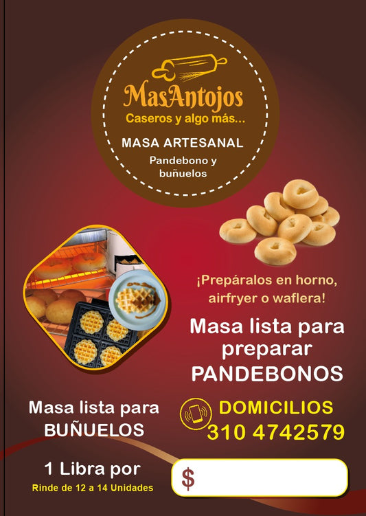 MASA PARA BUÑUELOS